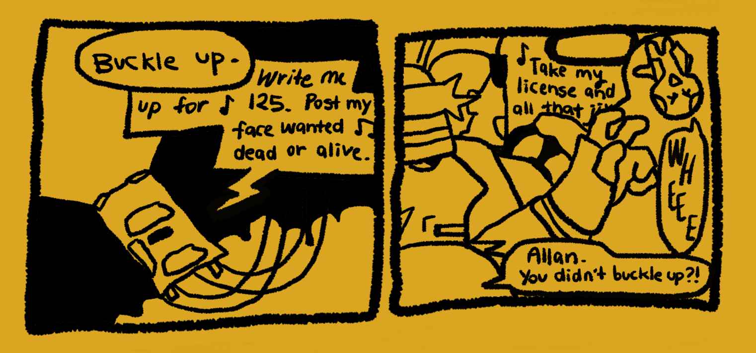 screenshot from the latest episode